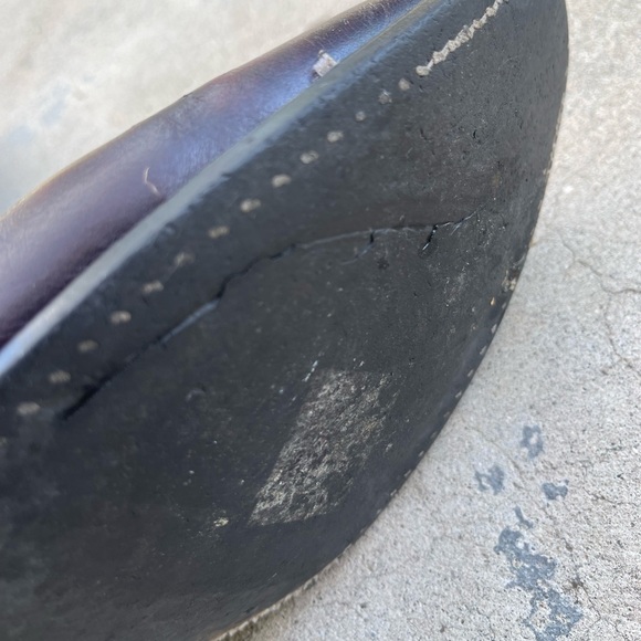 Laredo Black Cherry Burgandy Cowboy Boot Mens Size 11 D Leather Fox Vamp 6859 - Picture 12 of 16